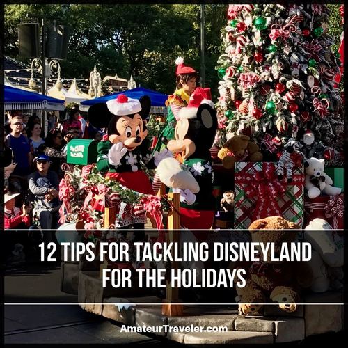 12 Tips for Tackling Disneyland for the Holidays